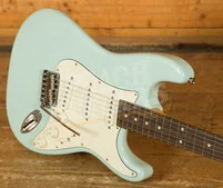 Suhr Classic S Antique SSS Sonic Blue Rosewood