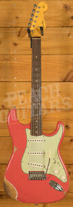 Fender Custom Shop 59 Strat | Heavy Relic Faded Fiesta Red