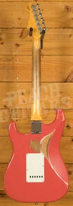 Fender Custom Shop 59 Strat | Heavy Relic Faded Fiesta Red
