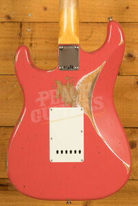 Fender Custom Shop 59 Strat | Heavy Relic Faded Fiesta Red