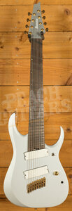 Ibanez RGD Axe Design Lab | RGDMS8 - 8-String Multi Scale - Classic Silver Metallic