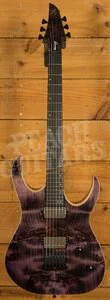Mayones Duvell Elite 6 - Ebony - Trans Dirty Purple Gloss