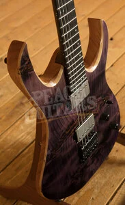 Mayones Duvell Elite 6 - Ebony - Trans Dirty Purple Gloss