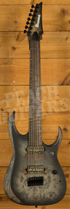 Ibanez RGD71ALPA-CKF Axion Label Charcoal Burst Black Stained Flat