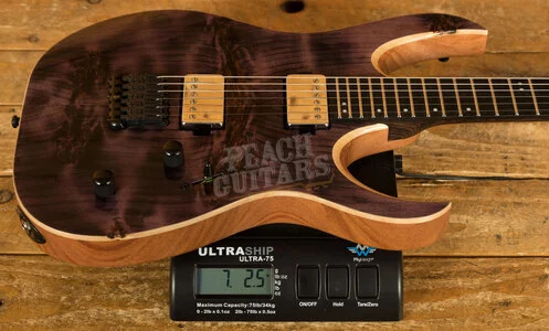 Mayones Duvell Elite 6 - Ebony - Trans Dirty Purple Gloss