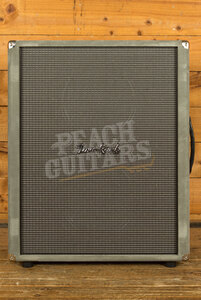 Two-Rock 2x12 Vertical Cab - Grey Suede (Silver Sterling Signature) 