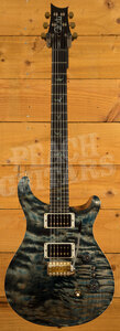 PRS Wood Library Custom 24-08 | Faded Whale Blue 1-Piece Quilt 10-Top