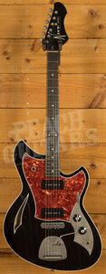 Novo Nucleus Miris J | Bull Black - Tortoise Shell Pickguard