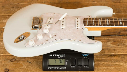 Fender Kenny Wayne Shepherd Stratocaster - Rosewood - Transparent Faded Sonic Blue