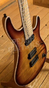 Mayones Reqius 7 B26.5 - Ebony - Trans 2-Tone Dirty Sunburst Gloss