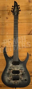 Mayones Duvell Elite 6 - Ebony - Trans Graphite Burst Satin