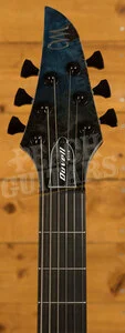 Mayones Duvell Elite 6 - Ebony - Trans Black Blue Horizon Gloss