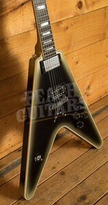 Gibson Custom Adam Jones Flying V Custom Collector's Edition | Reverse Antique Silverburst