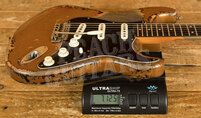 Fender Custom Shop '60 Stratocaster Masterbuilt Dale Wilson Heavy Relic Gold Over Sunburst