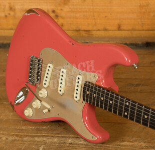 Fender Custom Shop '60 Strat Relic Roasted Fiesta Red