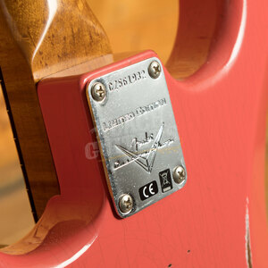 Fender Custom Shop '60 Strat Relic Roasted Fiesta Red