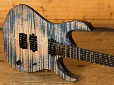 Mayones Duvell Elite 6 Blue Feather Matt - NAMM 2021 Display Guitar