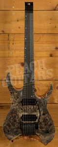 *Mayones Hydra Elite Pro 7 - Ebony - Trans Graphite - NAMM 2021 Display Guitar - 7-String