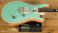 PRS Ltd Edition CE24 Seafoam Green Satin - Natural Back