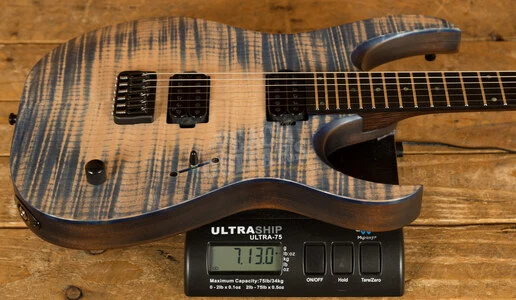 Mayones Duvell Elite 6 Blue Feather Matt - NAMM 2021 Display Guitar