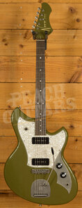 Novo Select Serus J | Uffington Green - Aged Pearloid Pickguard