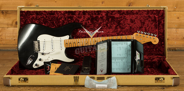 Fender Custom Shop '55 Strat Journeyman/CC Hardware Black