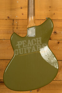 Novo Select Serus J | Uffington Green - Aged Pearloid Pickguard