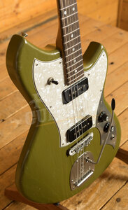 Novo Select Serus J | Uffington Green - Aged Pearloid Pickguard