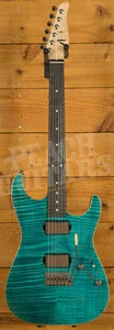 Tom Anderson Drop Top Shorty Hollow | Bora Bora Blue w/Binding & Black Back