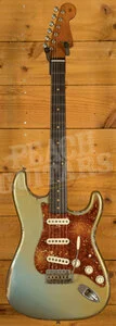 Fender Custom Shop Masterbuilt Dale Wilson 59 Stratocaster - Relic Ice Blue Metallic