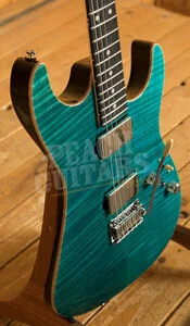 Tom Anderson Drop Top Shorty Hollow | Bora Bora Blue w/Binding & Black Back