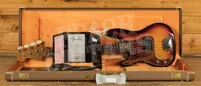 Fender Custom Shop 62 Precision Bass Left-Handed - Journeyman 3-Tone Sunburst