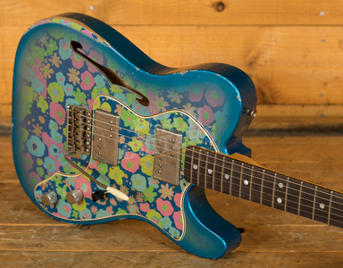 Fender Custom Shop 2020 Limited '72 Thinline Aged Blue Flower
