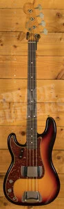 Fender Custom Shop 62 Precision Bass Left-Handed - Journeyman 3-Tone Sunburst