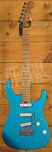 Charvel Pro-Mod DK22 SSS 2PT CM | Caramelized Maple - Electric Blue