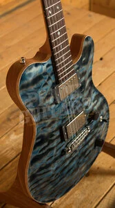 Nik Huber Dolphin II - Atlantic Blue - Exceptional Quilted Maple Top