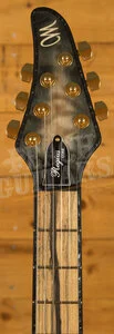 Mayones Regius Core 6 Trans Natural Fade Black Burst Out Satin