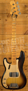 Fender Custom Shop '58 P Bass Journeyman 2-Tone Sunburst LH - Peach Guitars