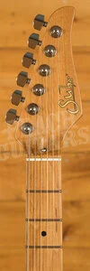 Suhr Standard Plus Faded Trans Whale Blue Burst Maple 