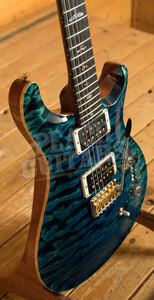 PRS Wood Library Custom 24-08 | River Blue Quilt 10-Top