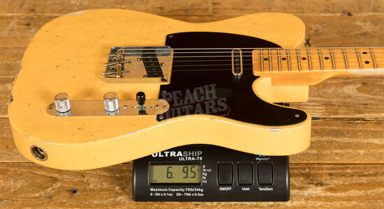 Fender Custom Shop LTD Tomatillo Blackguard Tele Relic Aged Nocaster Blonde