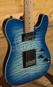 Schecter PT Pro | Trans Blue Burst