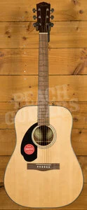 Fender CD-60S Dreadnought Left-Handed - Natural