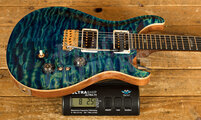 PRS Wood Library Custom 24-08 | River Blue Quilt 10-Top