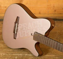 Ibanez FRH10N Solid-Top Cutaway Nylon Guitar - Rose Gold Metallic Flat