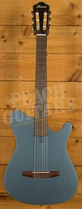 Ibanez FRH10N Solid-Top Cutaway Nylon Guitar - Indigo Blue Metallic Flat