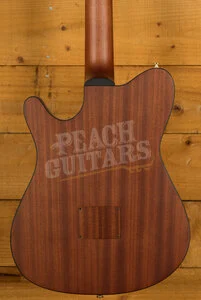 Ibanez FRH10N Solid-Top Cutaway Nylon Guitar - Indigo Blue Metallic Flat