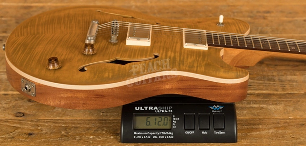 Nik Huber Rietbergen Standard Curly Maple Top Trans Gold Metallic 