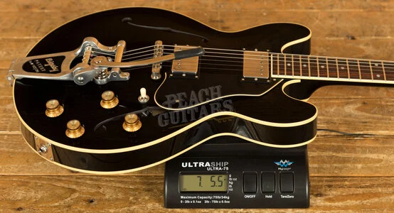 Collings I35 LC Vintage - Jet Black w/Bigsby