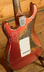 Fender Custom Shop '61 Strat MB Dale Wilson Heavy Relic CAR/Melon Candy/3TSB